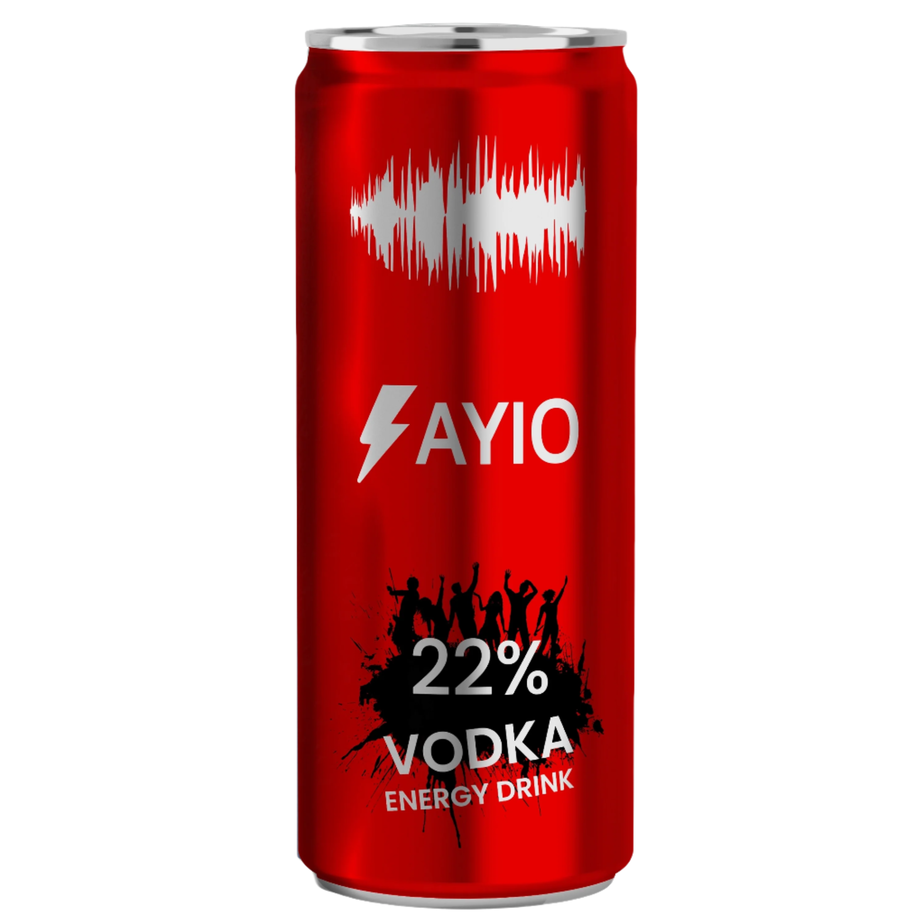 Ayio Imperial Red Vodka Energy 22% 24x33cl