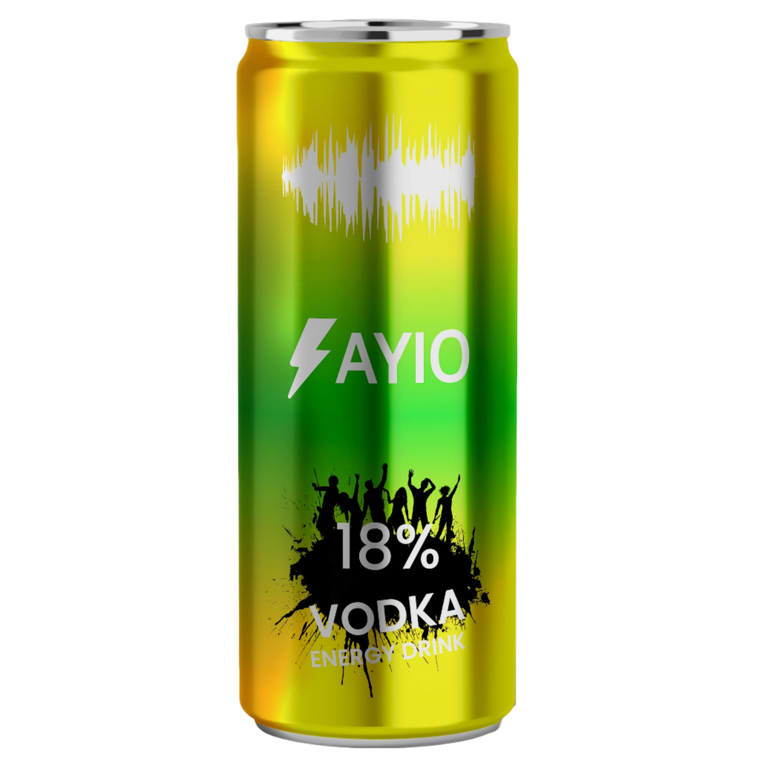 Ayio Tropical Vodka Energy 18% 24x33cl